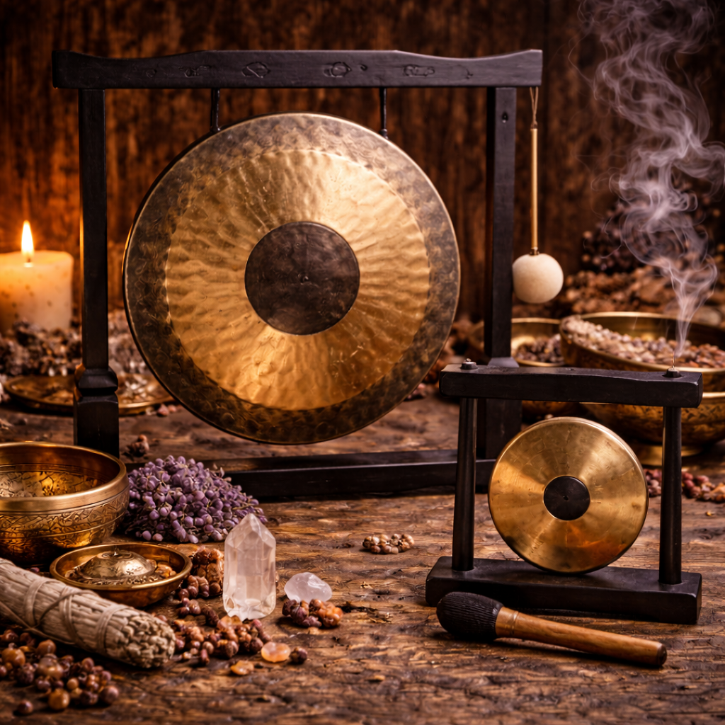 Gong y Placas Sonoras