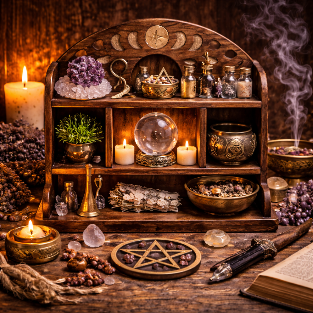 Altares y Espacios Rituales
