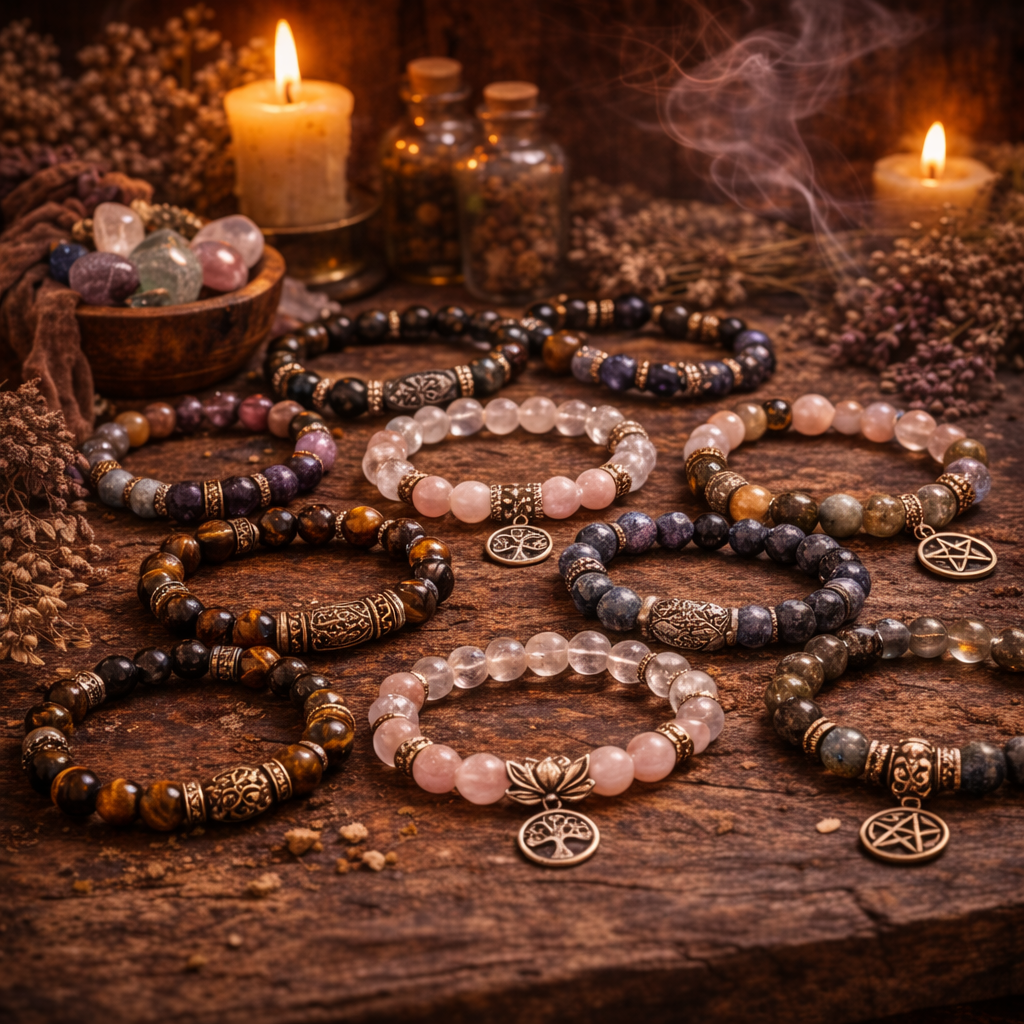 Pulseras de Piedras Naturales