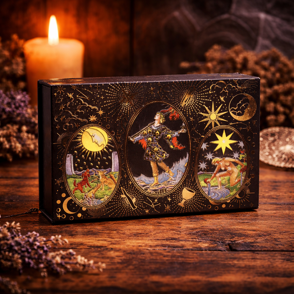 Tarot Hoja Dorada - Que comience la magia - Set de regalo