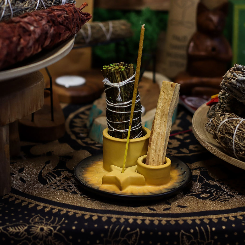 Soporte Cerámico para Palo Santo e Incienso ( 5 modelos )