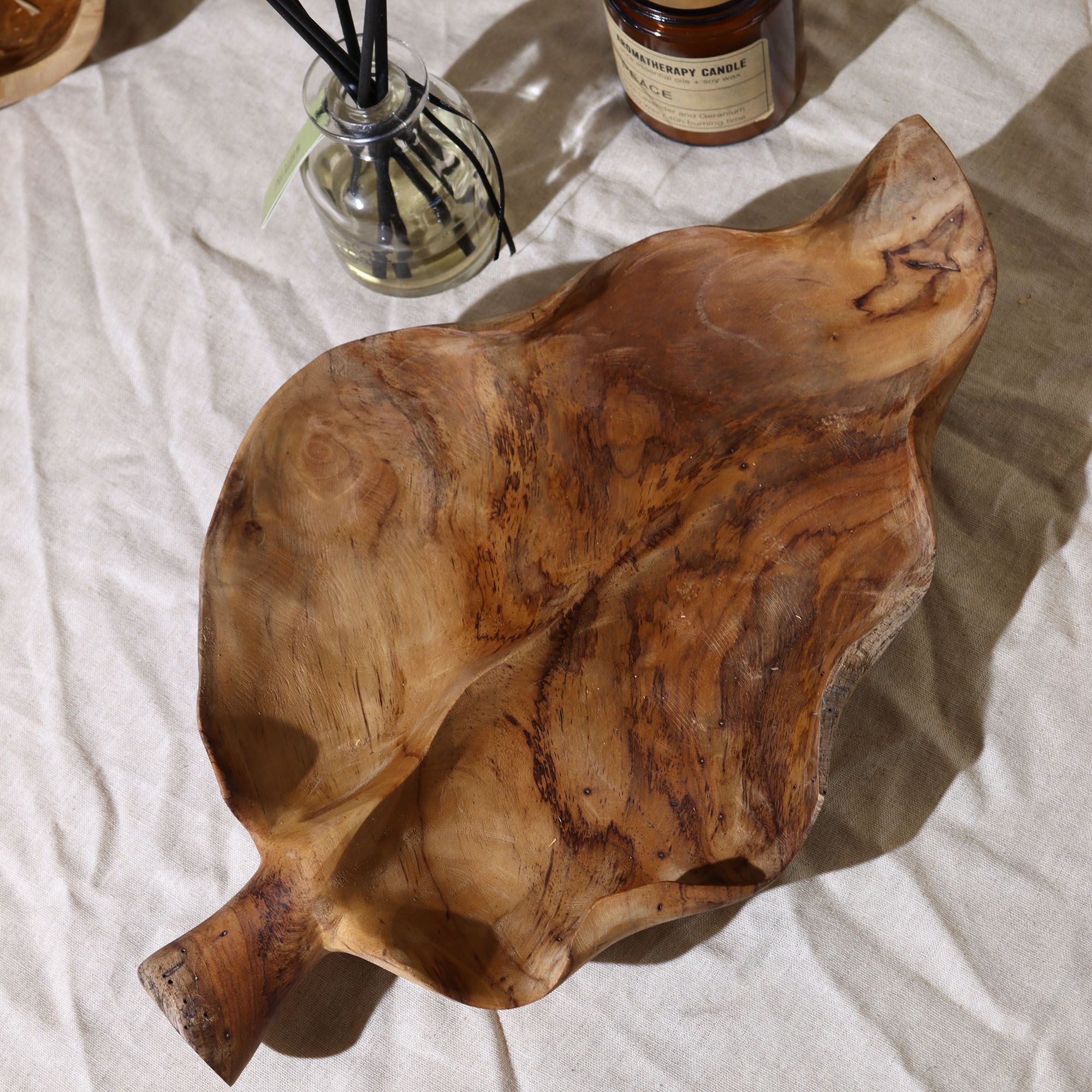 Cuencos de Raíz de Teca Artesanales ( 11 modelos )