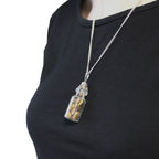 Collar de Gemas Embotelladas - Ojo de Tigre 1