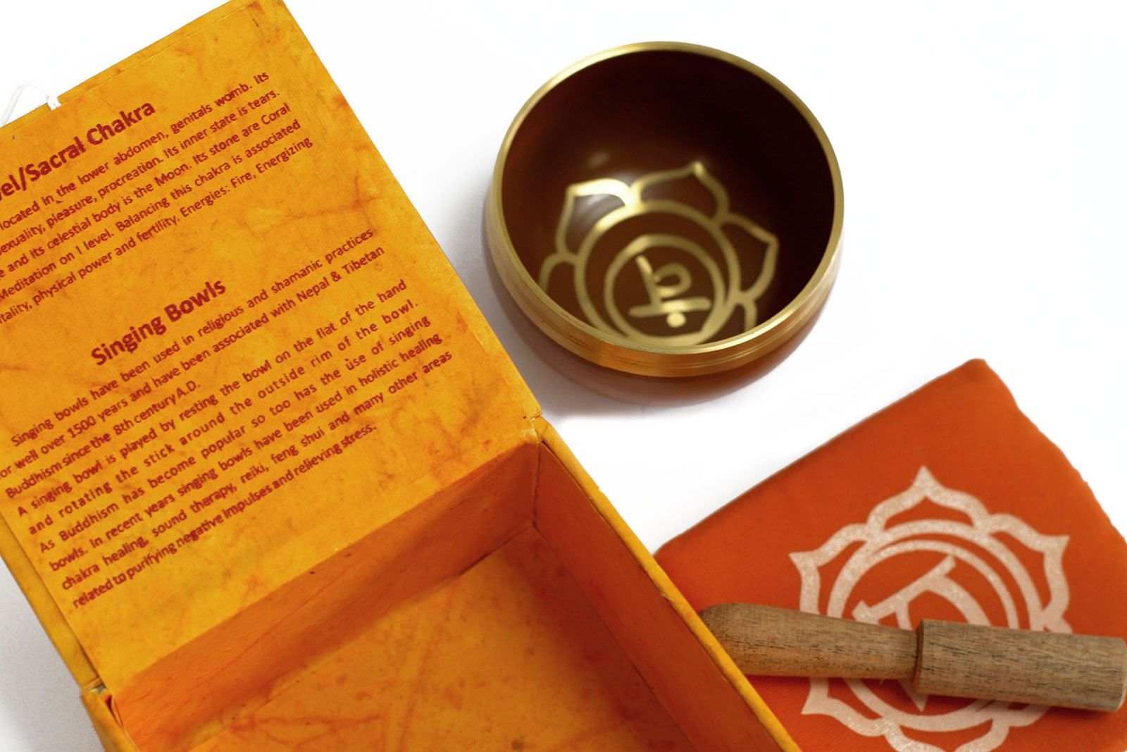 Cuencos Tibetanos Chakra - 8x8x5 (cm) ( Apprx. 200 gr )( 7 modelos )
