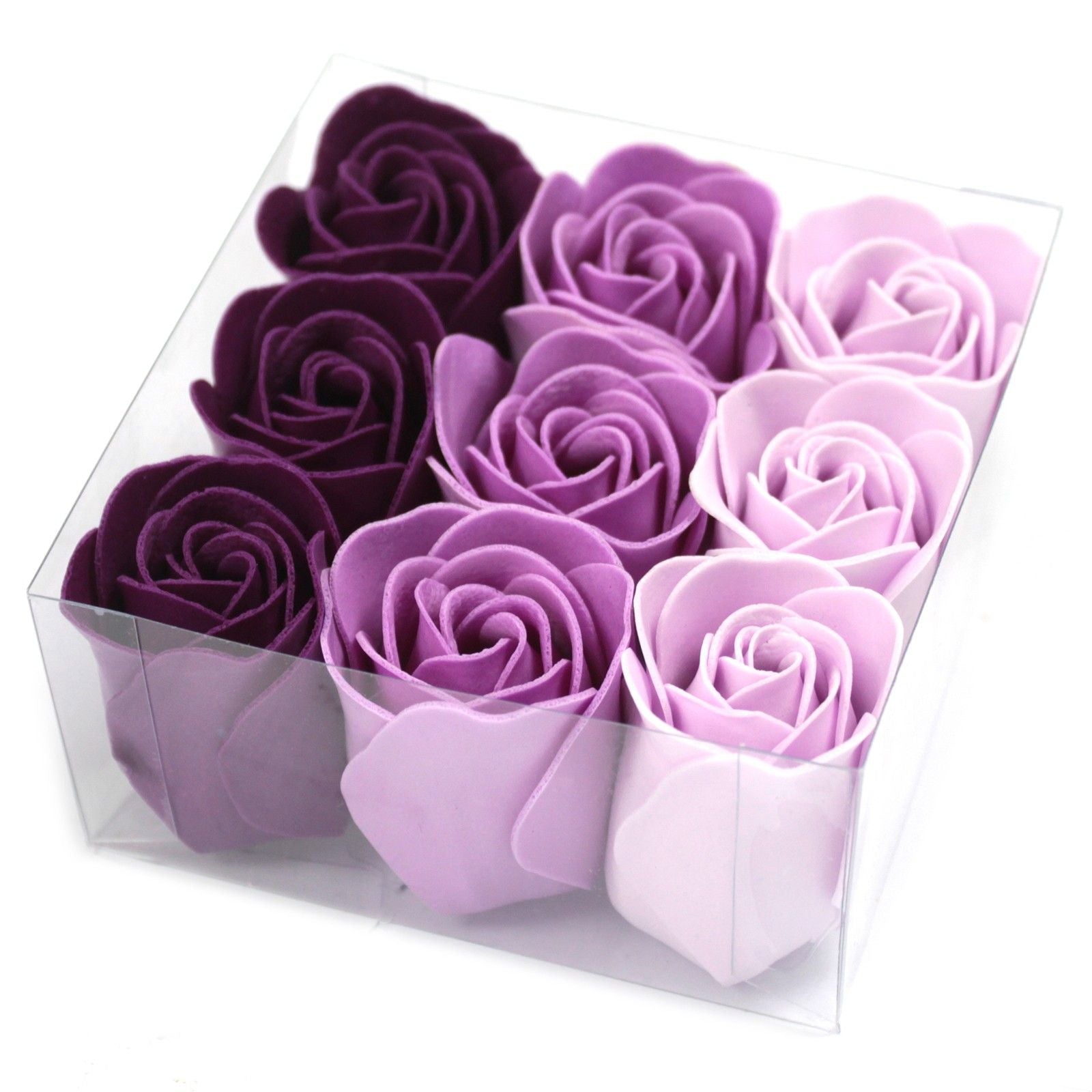 Set de 9 flores de Jabón ( 6 modelos )