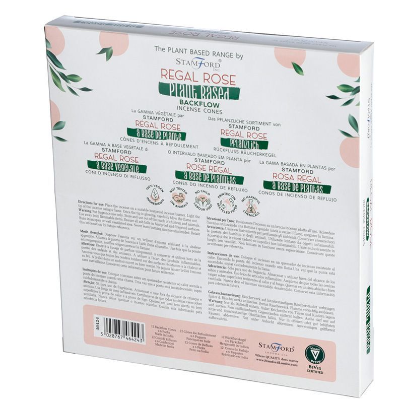Conos de Incienso Backflow Naturales Stamford Premium (Base Vegetal) ( 14 variantes )