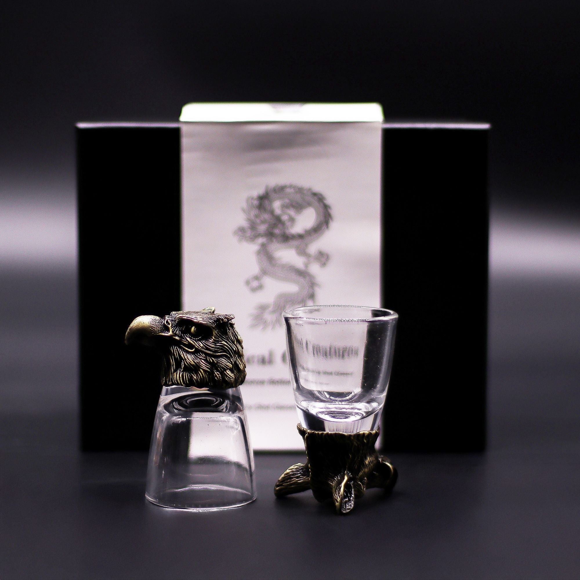 Set de Regalo Vasos de Chupito y Whisky · Criaturas Místicas ( 6 modelos )