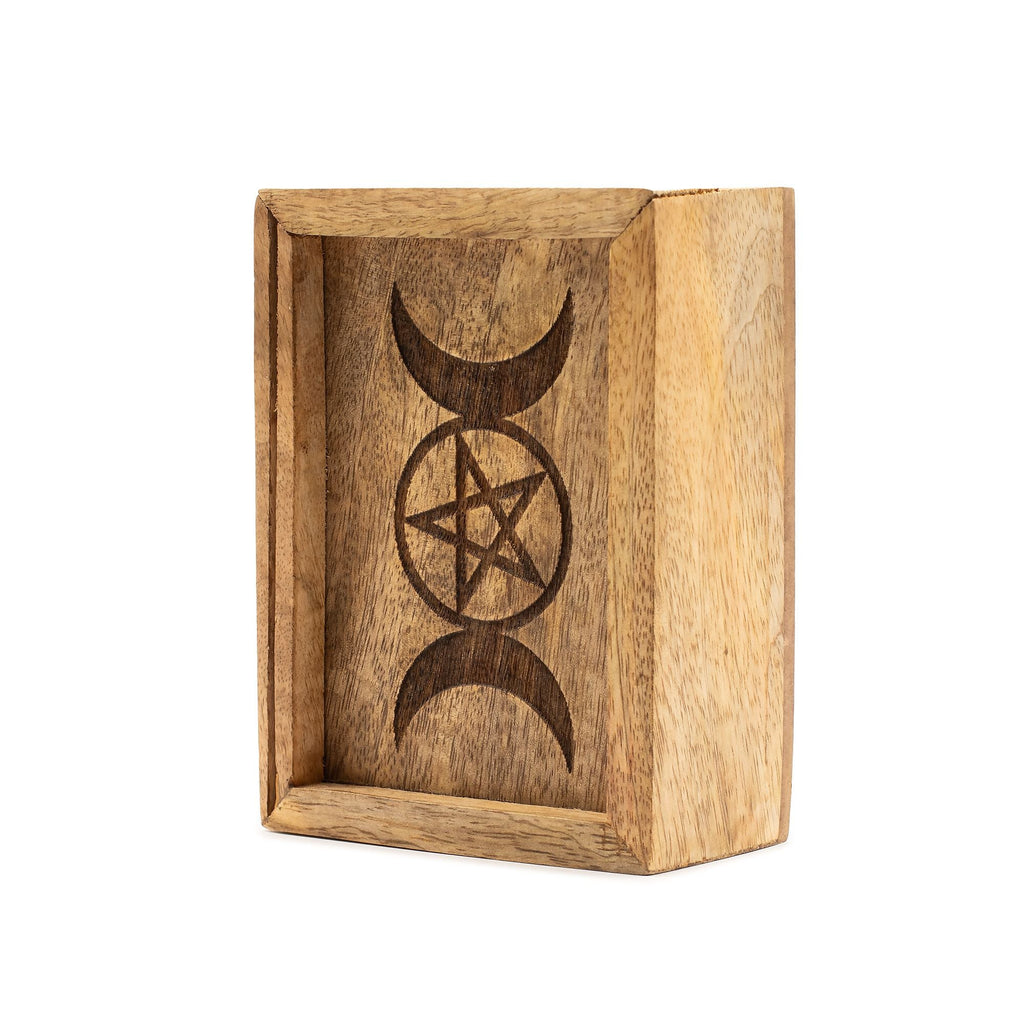 Caja de Tarot de Madera con Compartimentos ( 12 fabulosos modelos diferentes )