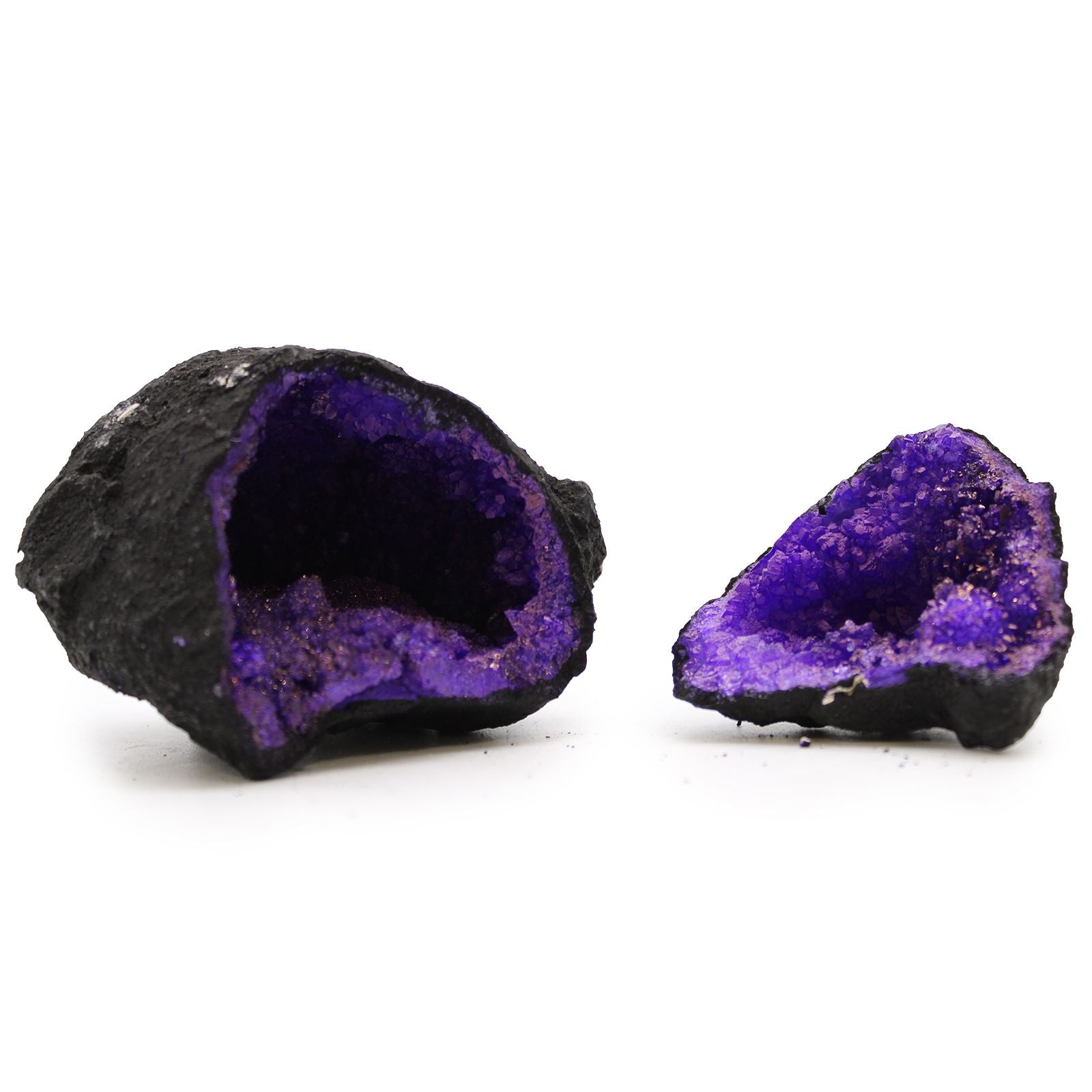 Geodas de Calcita Coloreada ( 6 variantes )