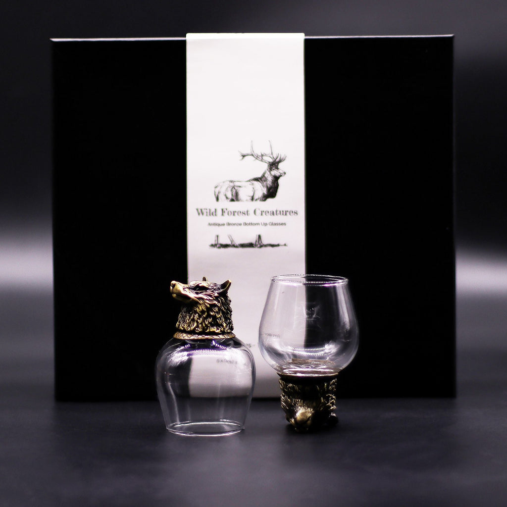Set de Regalo Vasos de Chupito y Whisky · Criaturas Místicas ( 6 modelos )