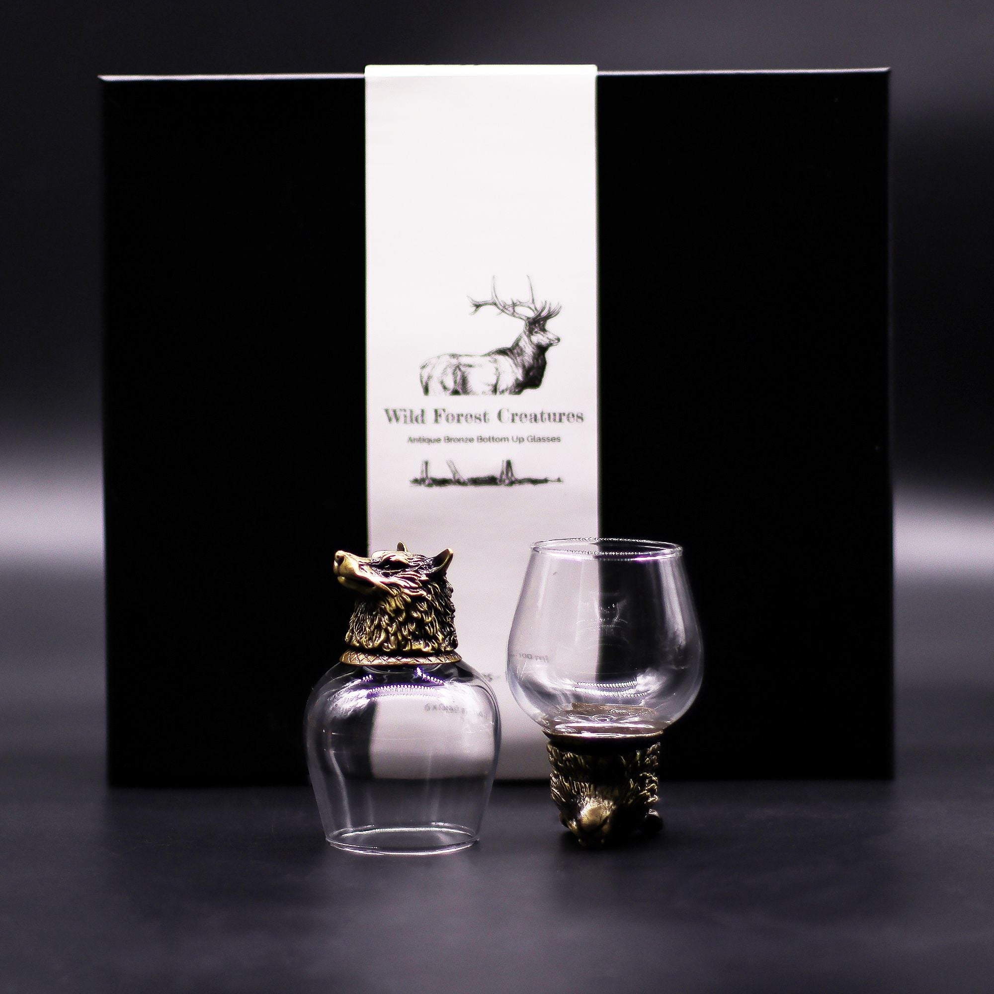 Set de Regalo Vasos de Chupito y Whisky · Criaturas Místicas ( 6 modelos )