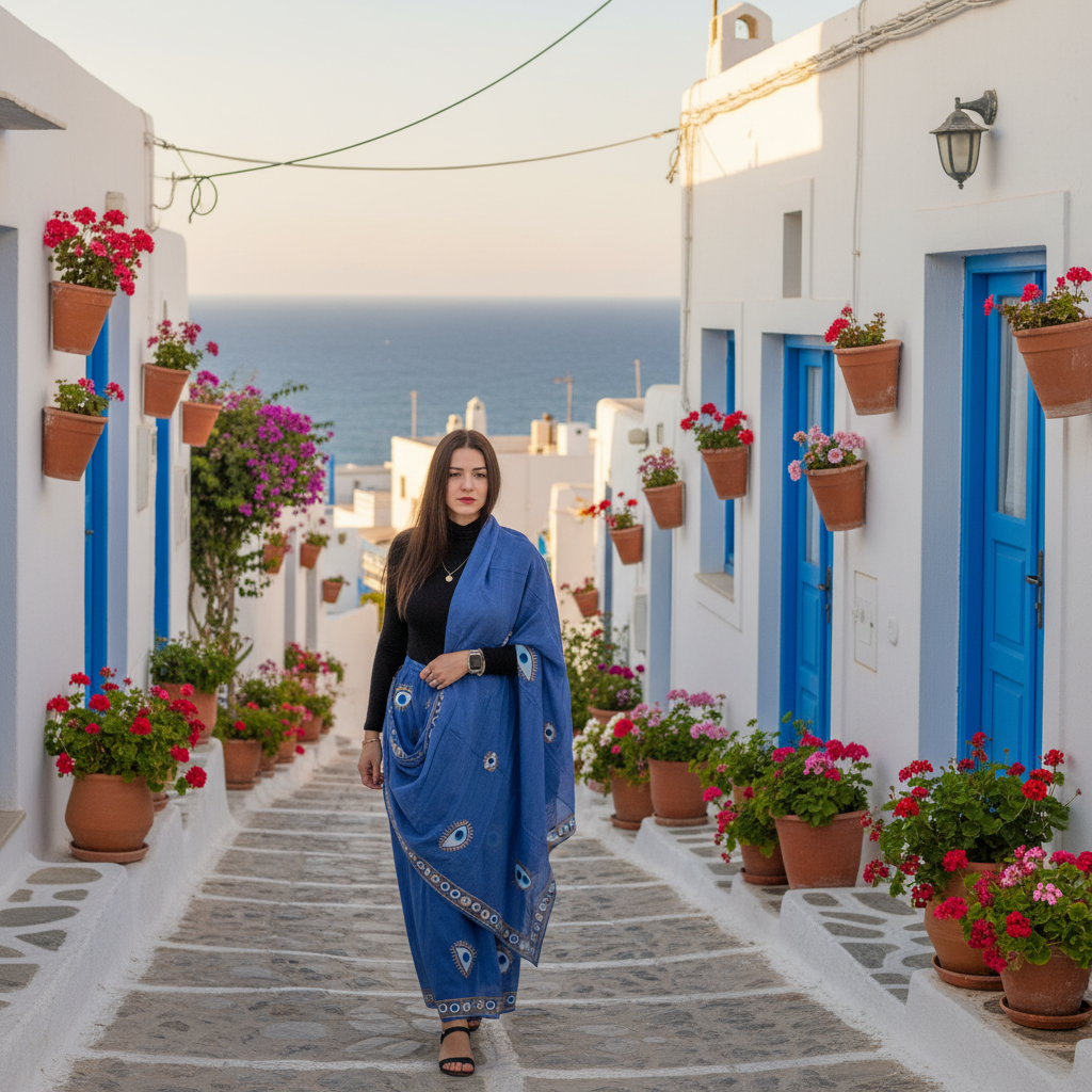 Pareo - Colección Nómada Sari Mediterráneo ( 6 diseños )