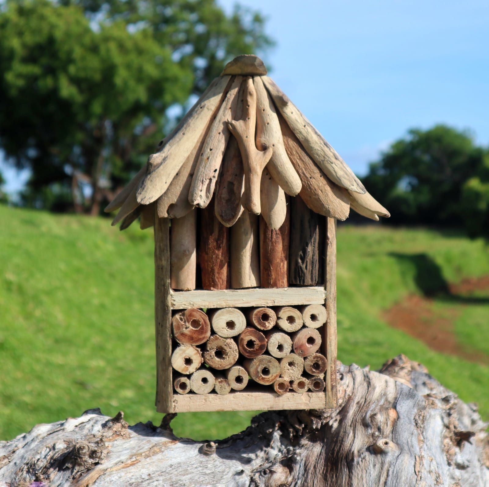 Comederos y Refugios para Pájaros, Abejas e Insectos ( 3 modelos )