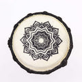 Tambor Djembe hecho a mano con tapa ancha - 15 cm