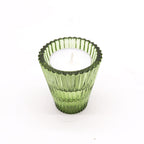 Portavelas reversible para cena / vela de té - Jardín de Jade