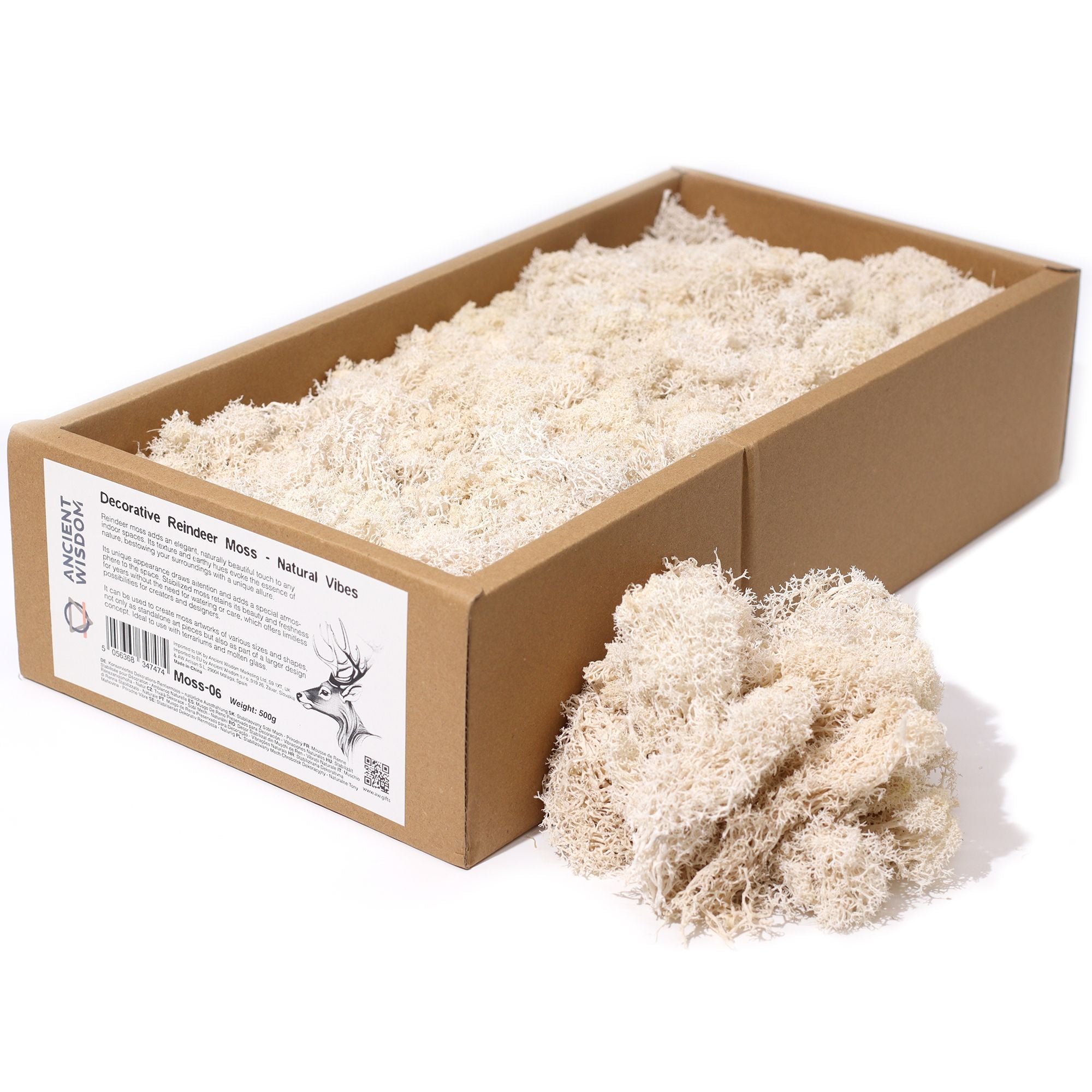 Musgo decorativo (aprox. 500g) ( 14 variantes )