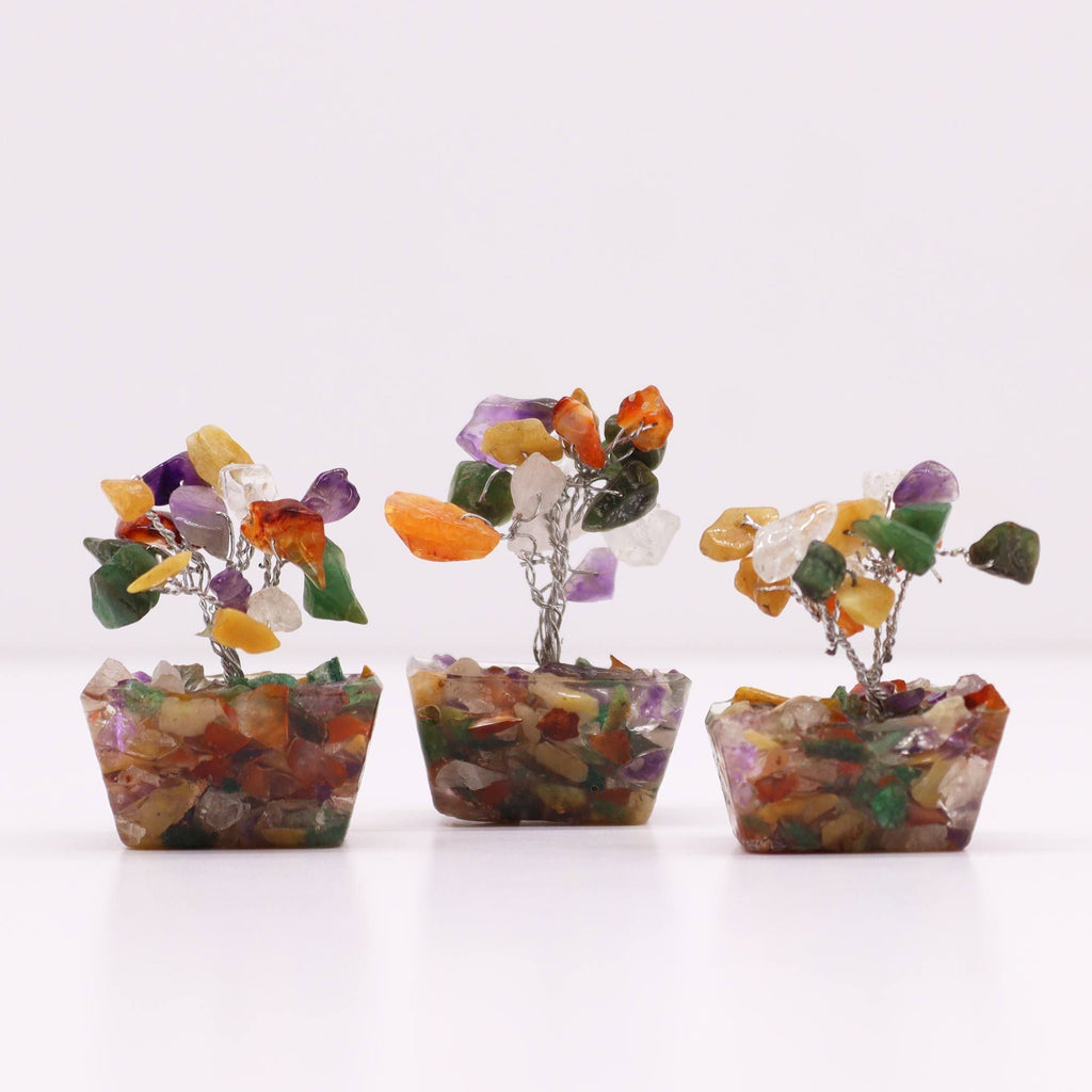 Mini Árboles de Piedras Preciosas ( 20 modelos )