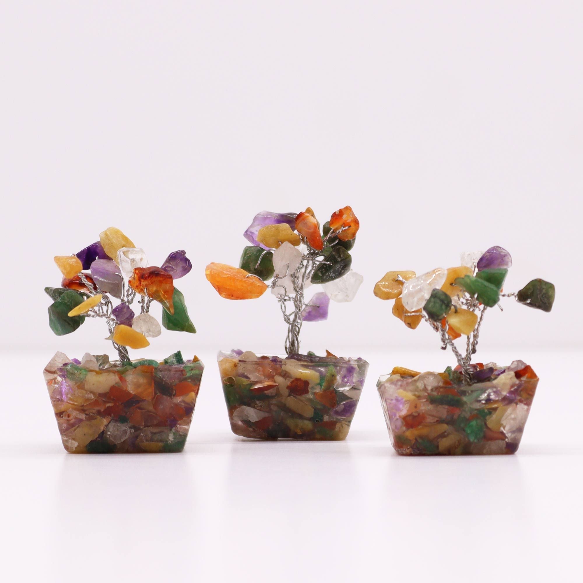 Mini Árboles de Piedras Preciosas ( 20 modelos )