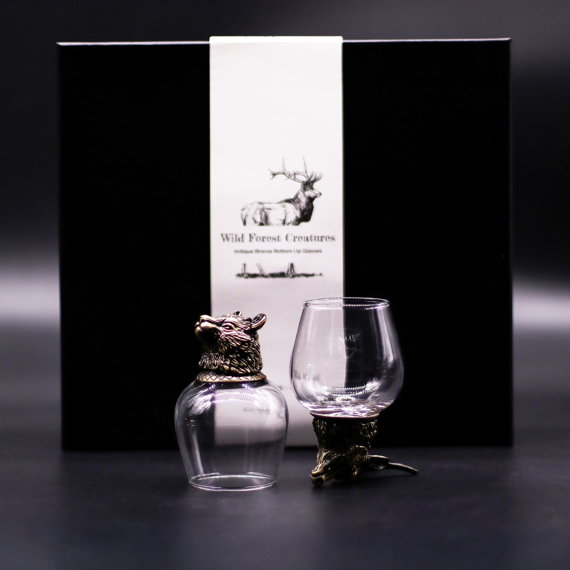 Set de Regalo Vasos de Chupito y Whisky · Criaturas Místicas ( 6 modelos )