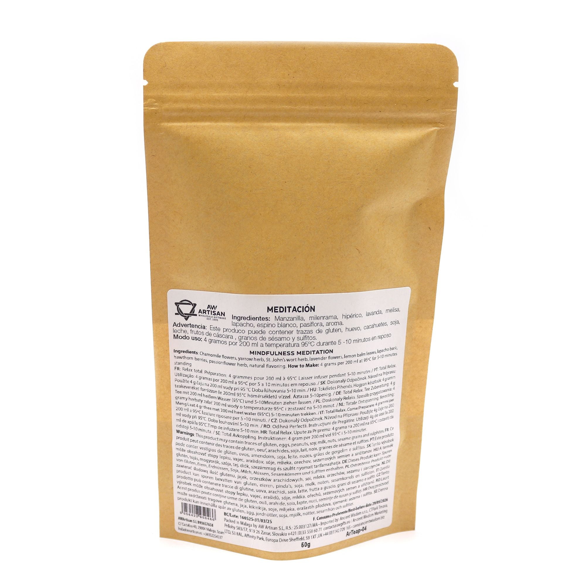 Té e Infusiones Bolsa de 50g ( 18 variantes )
