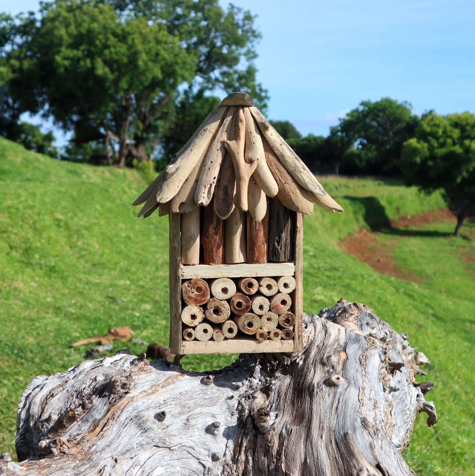Comederos y Refugios para Pájaros, Abejas e Insectos ( 3 modelos )