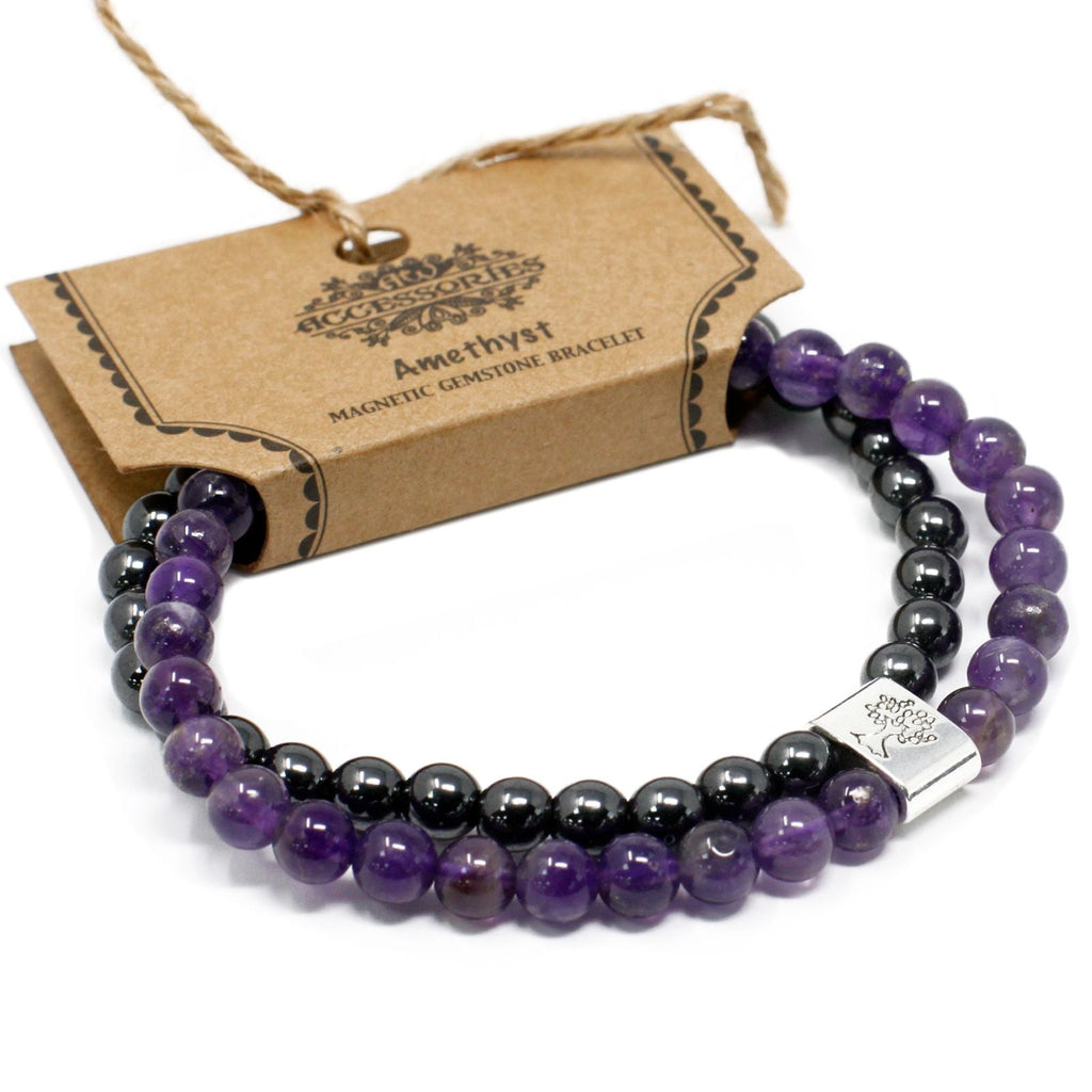 Pulsera de Piedras Preciosas y Magnéticas ( 7 modelos )