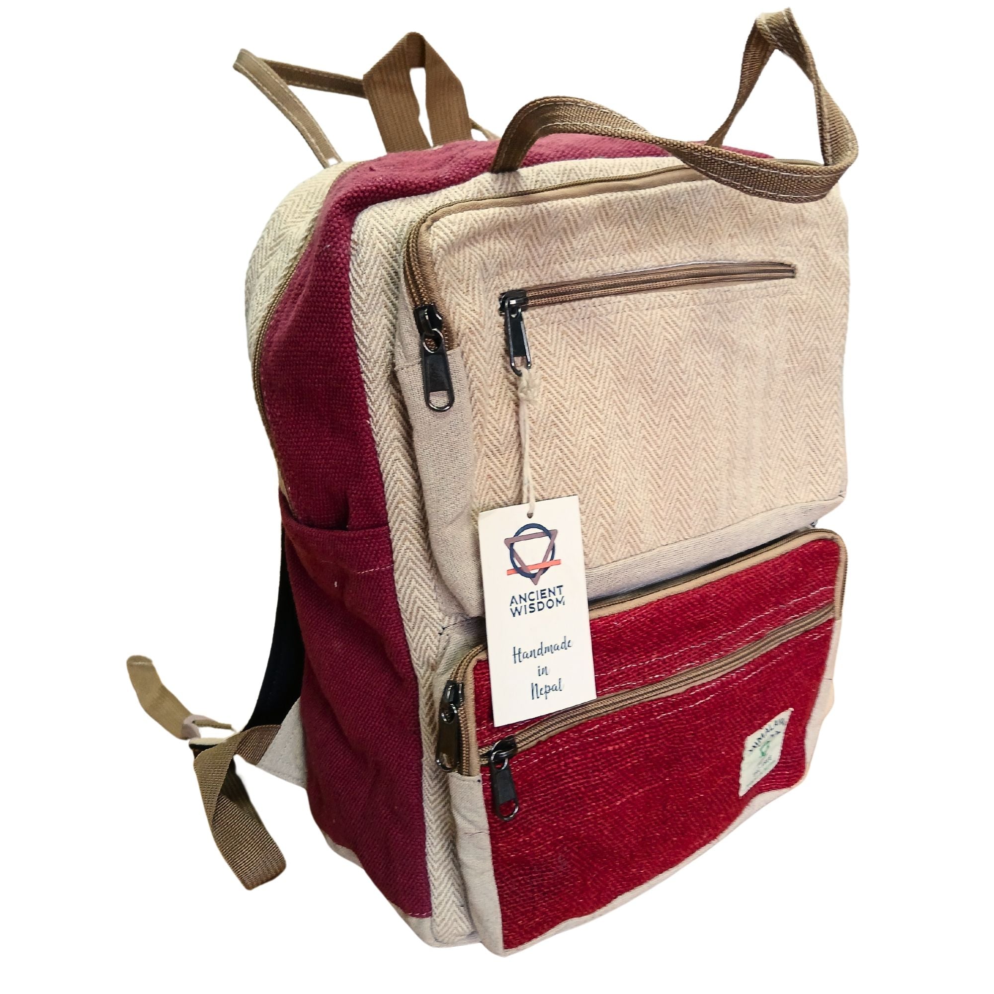 Mochilas de Cáñamo y Algodón Natural ( 16 modelos )
