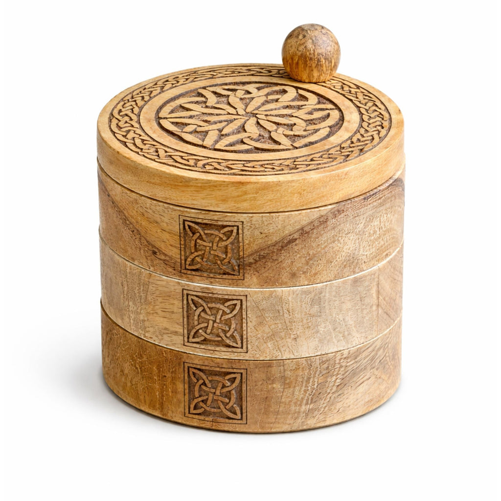 Caja de Tarot de Madera con Compartimentos ( 12 fabulosos modelos diferentes )