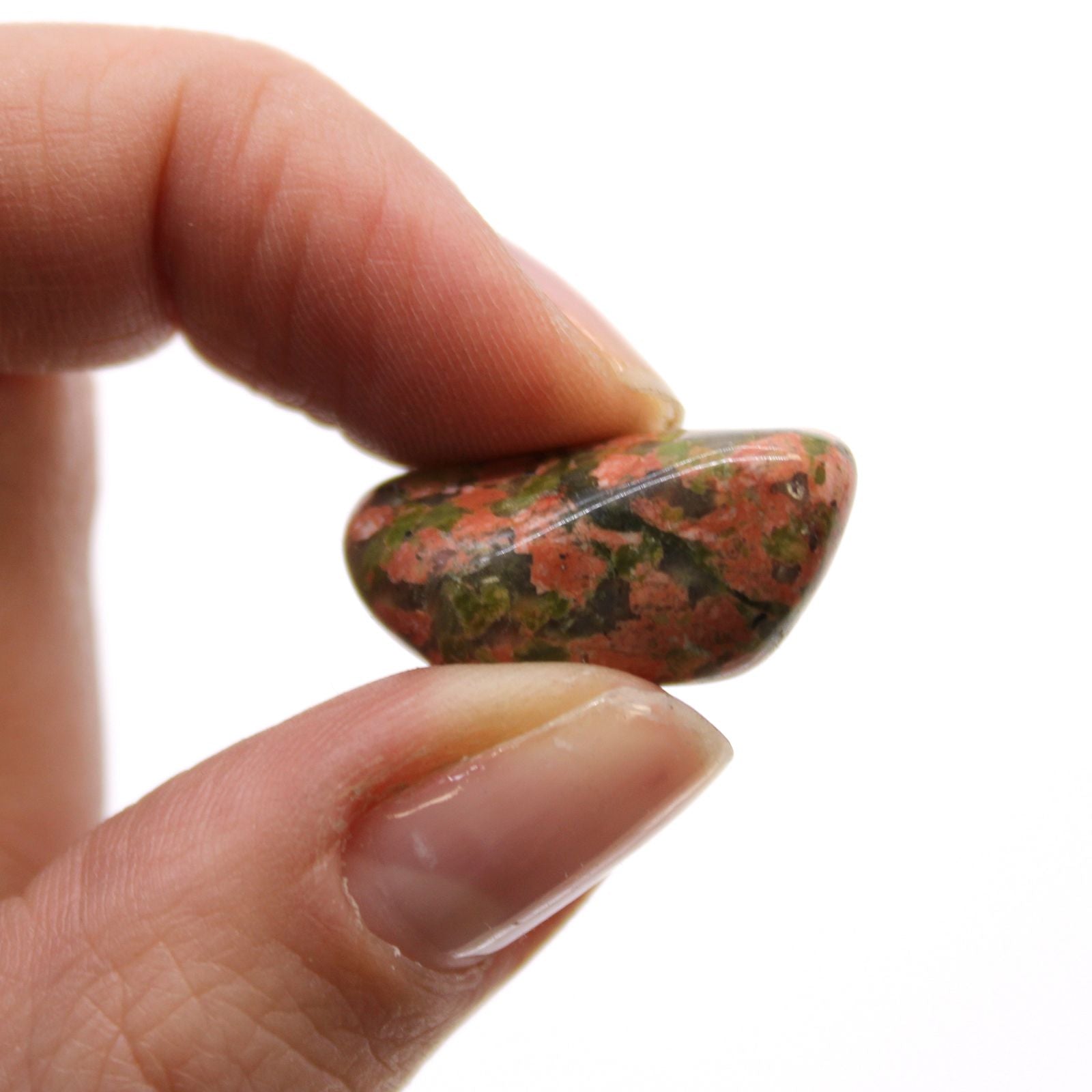 24x Pequeñas piedras africanas - Unakita