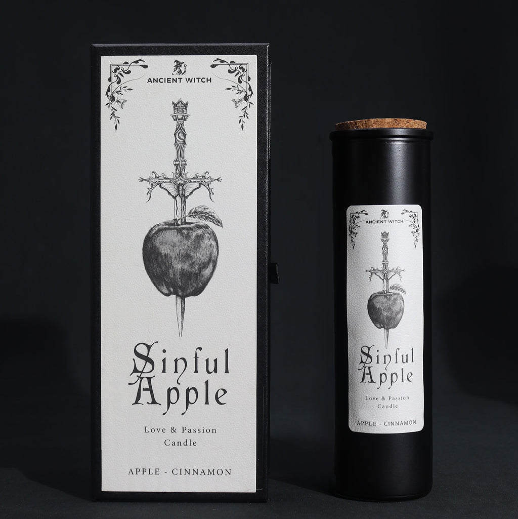 Velas Purificadoras de Brujas Antiguas - Manzana pecaminosa - Amor