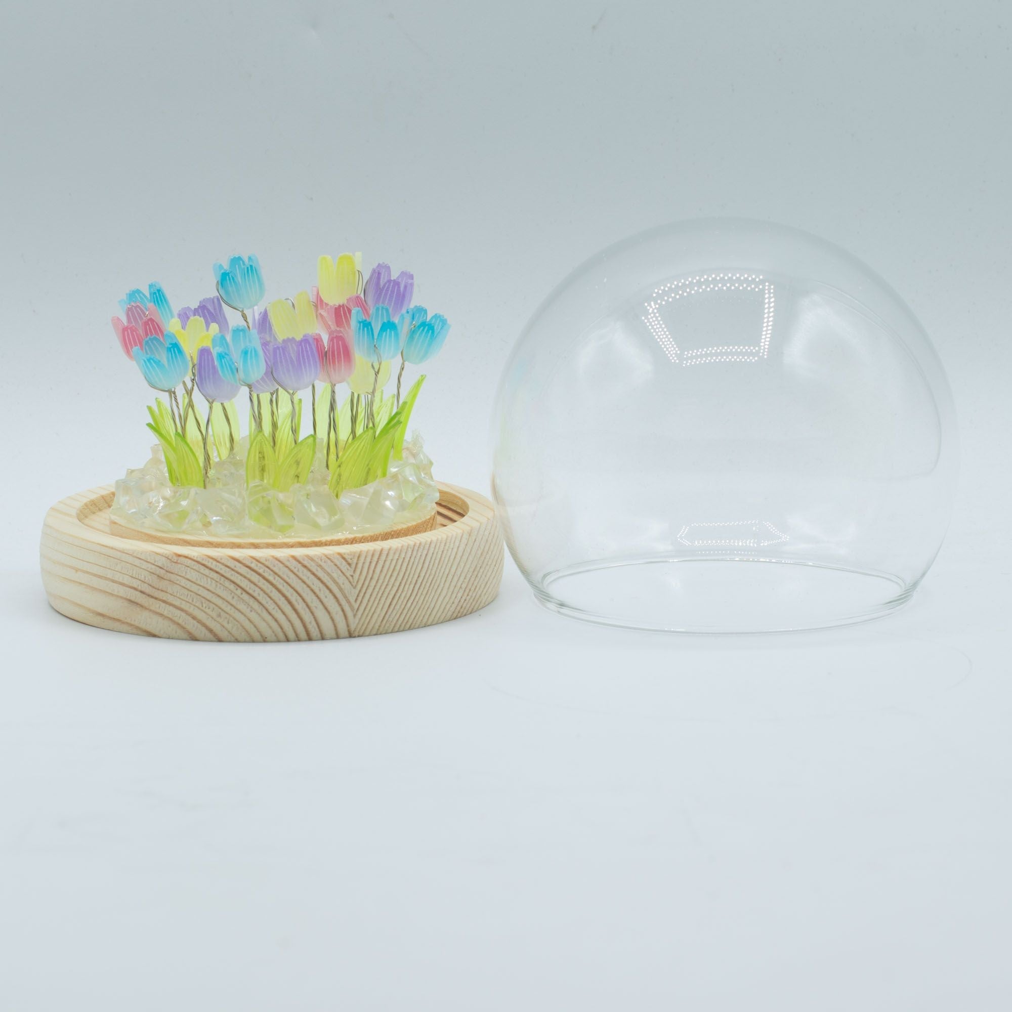 Domo de Jardín con Brillo Floral ( 9 modelos )