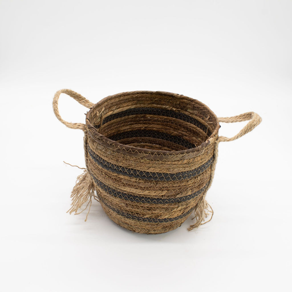 Cestas de Hoja de Plátano y Hierba Marina