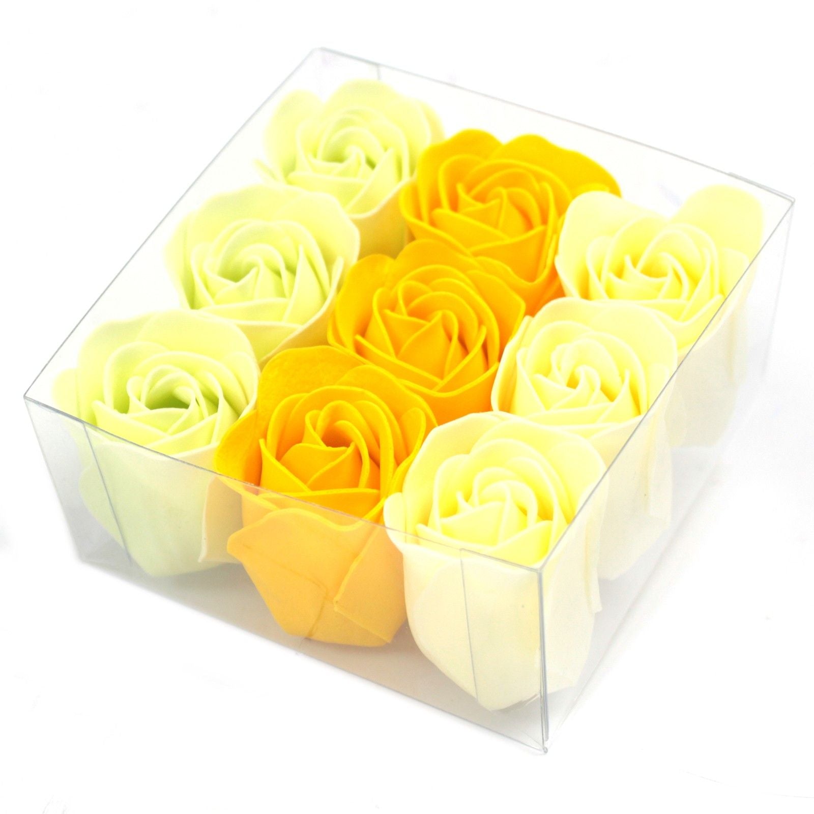 Set de 9 flores de Jabón ( 6 modelos )