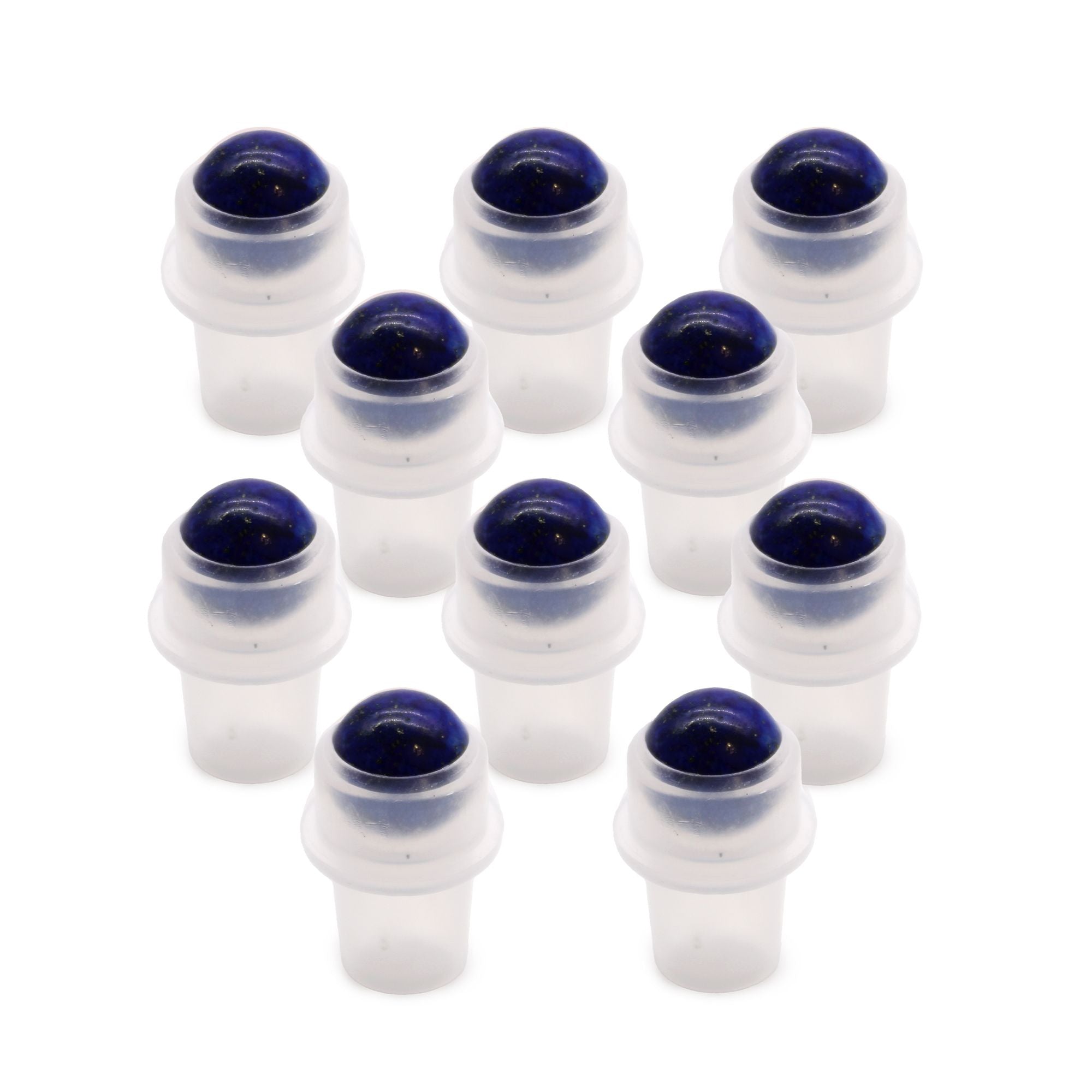 Punta de rodillo de piedras preciosas para botella de 5 ml ( 7 modelos )