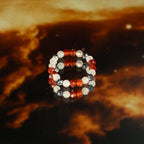 Conjunto de 3 Anillos con Gemas Ninfa ( 7 modelos )