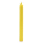 Velas a Granel de Color Sólido - Limón Rústico - Paquete de 10