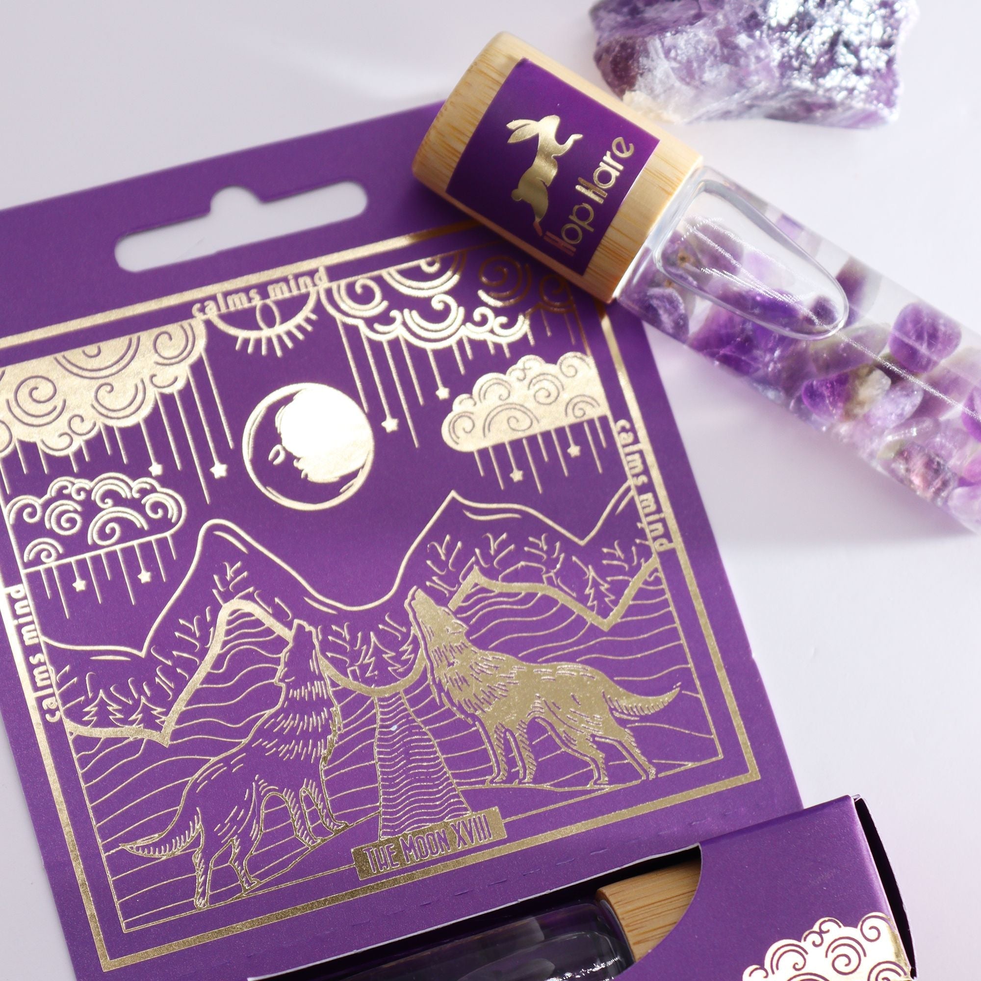 HH Tarot Roll-On de Aceite Esencial con Piedras Preciosas ( 7 modelos )