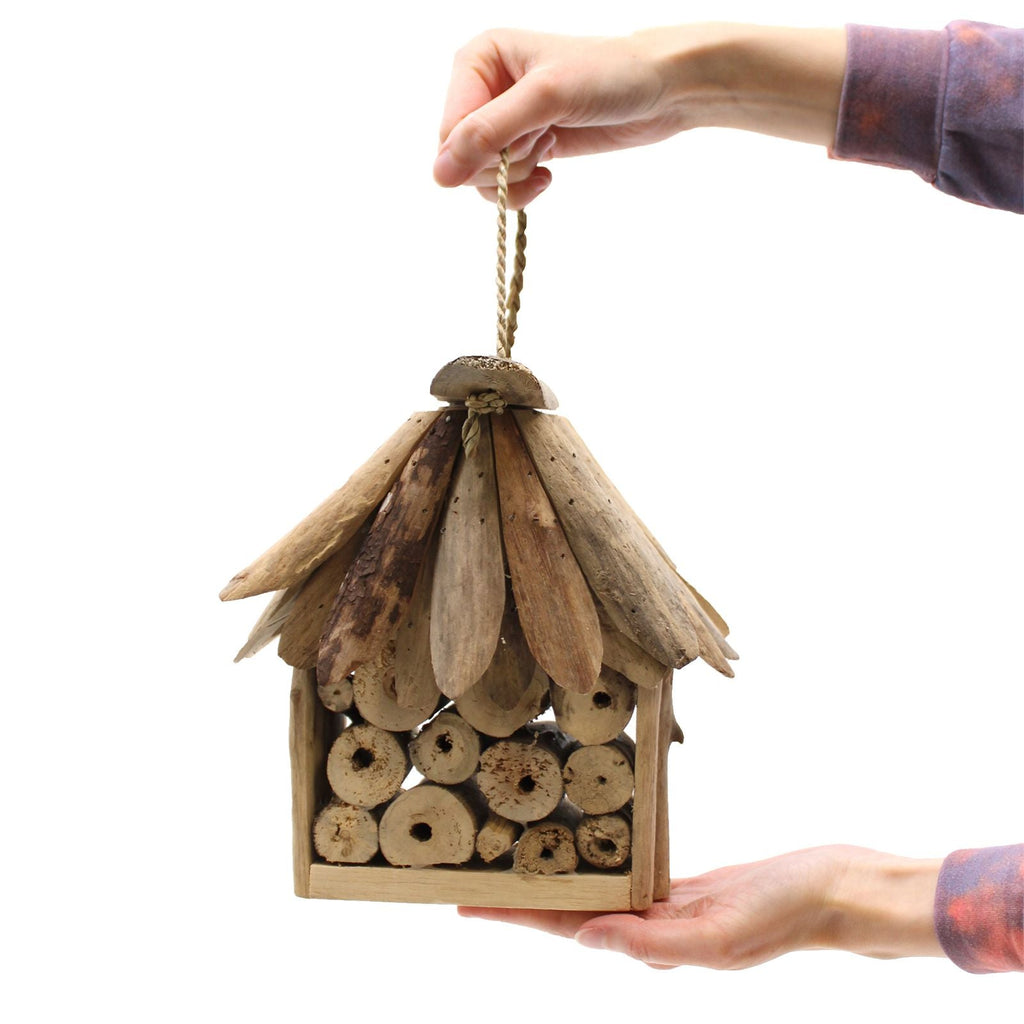 Comederos y Refugios para Pájaros, Abejas e Insectos ( 3 modelos )