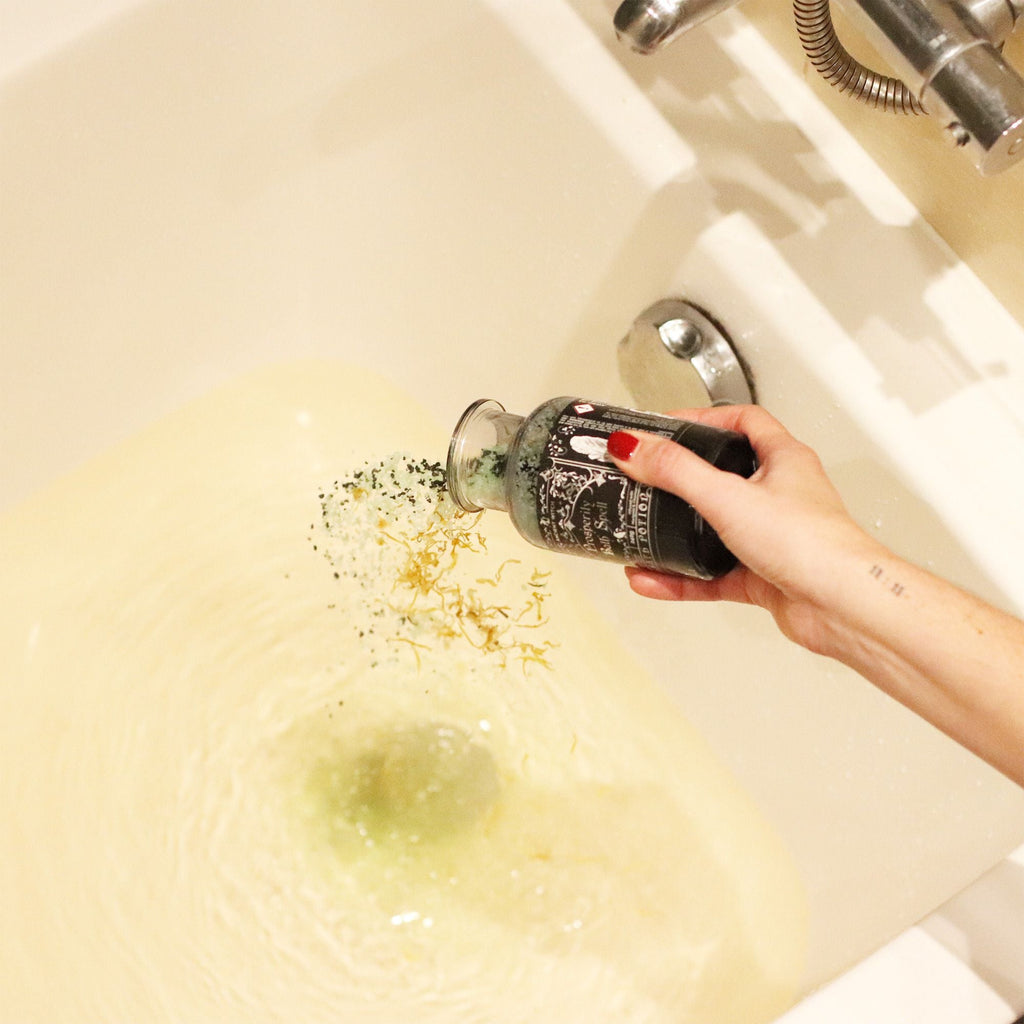 Poción Antiguo Hechizo de Baño de Bruja y Amuleto de Cristal ( 5 variantes )