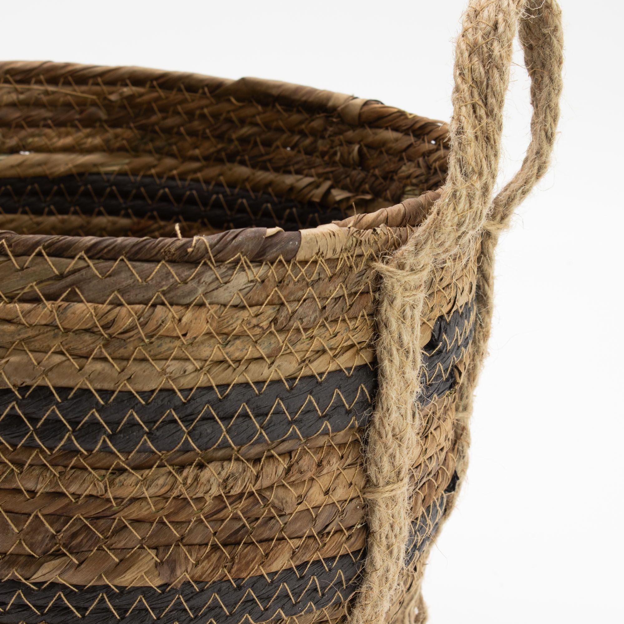 Cestas de Hoja de Plátano y Hierba Marina