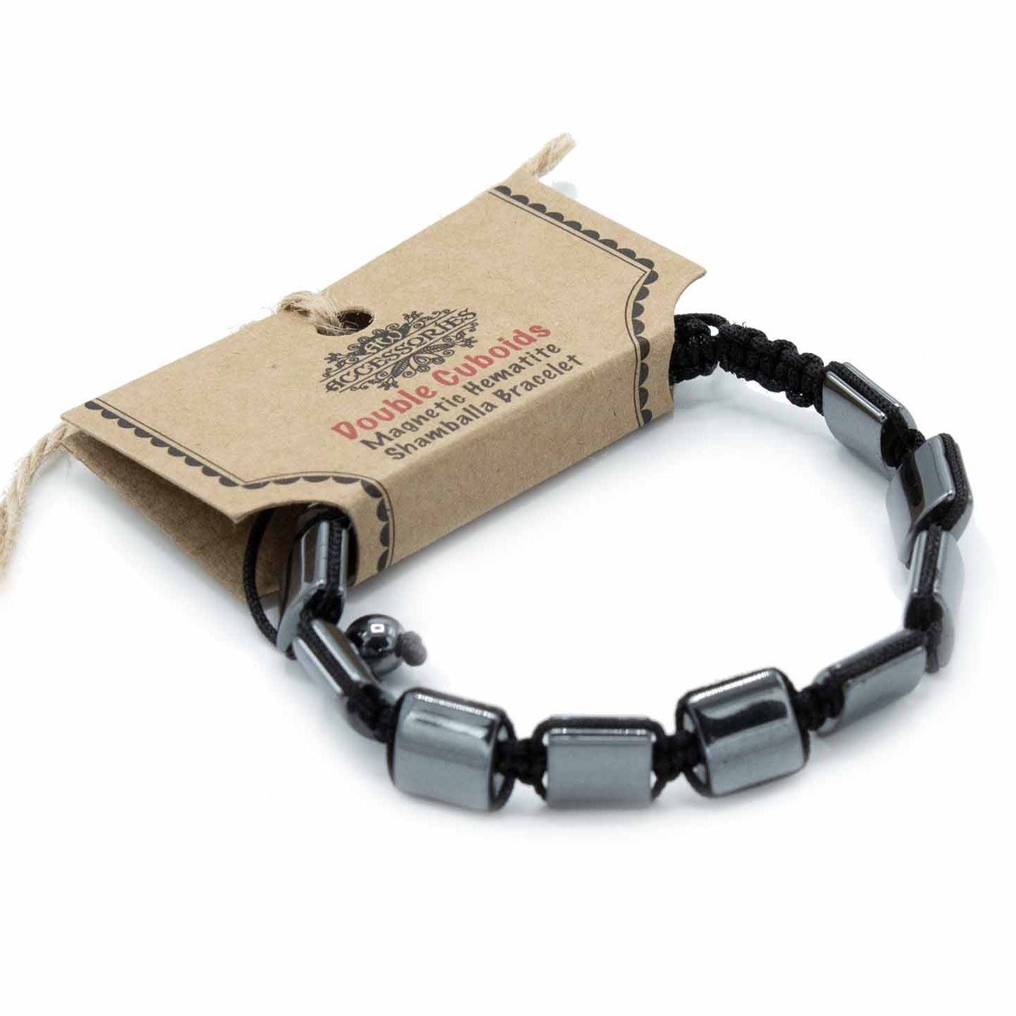 Pulsera Magnética de Hematita Estilo Shamballa – Ajustable ( 12 modelos )