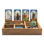 Caja de Tarot de Madera con Compartimentos ( 12 fabulosos modelos diferentes )