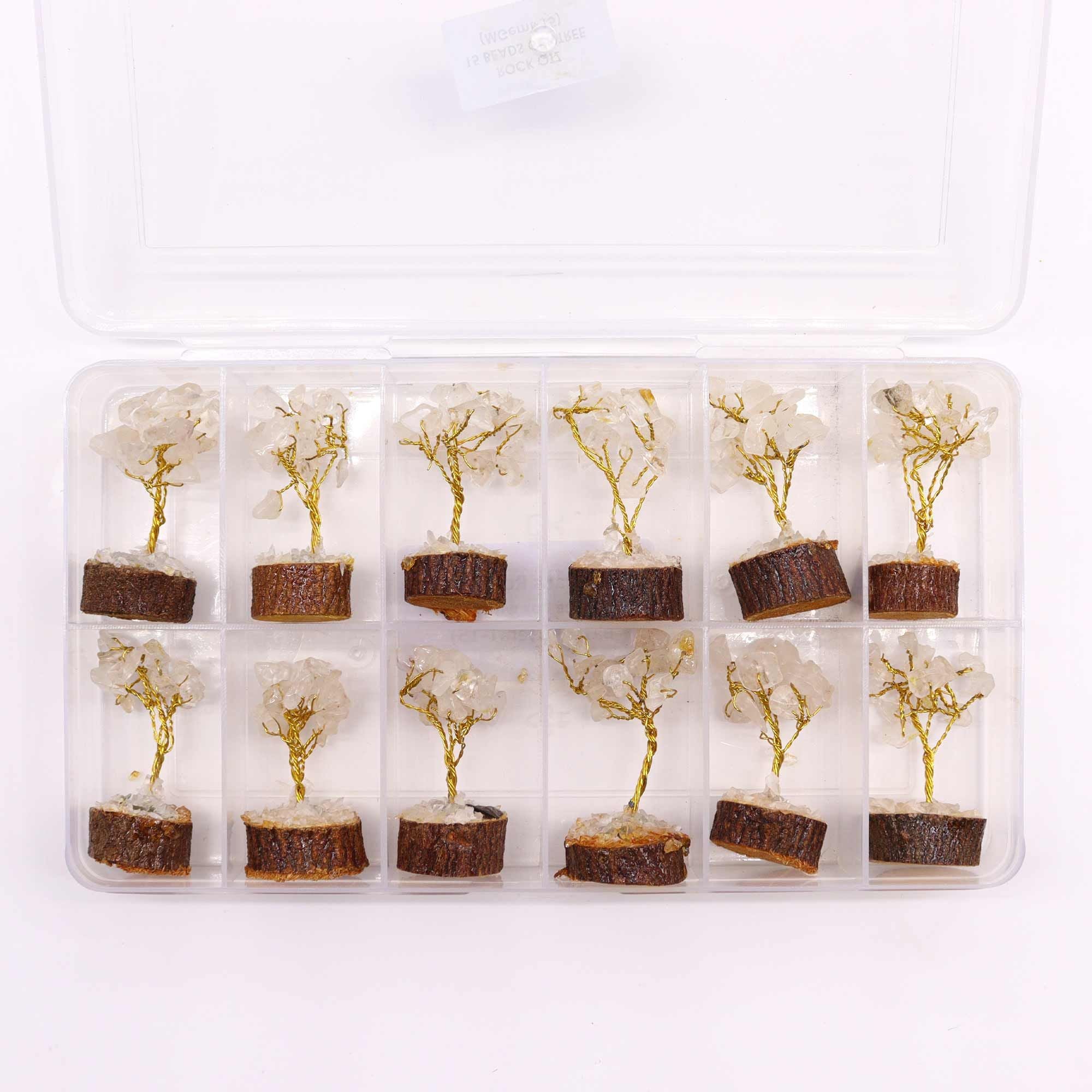 Mini Árboles de Piedras Preciosas ( 20 modelos )