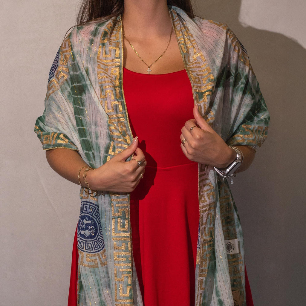 Pañuelo - Colección Nómada Sari Mediterráneo ( 5 modelos )