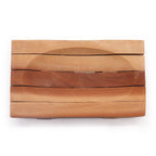 Jaboneras de Madera de Caoba ( 7 modelos )