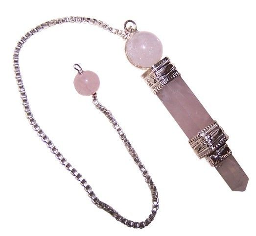 Péndulos Especiales de Cristal Natural ( 8 modelos diferentes )