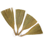 Set 4 - Escoba Ritual de Pampas - Natural tamaños Mixtos