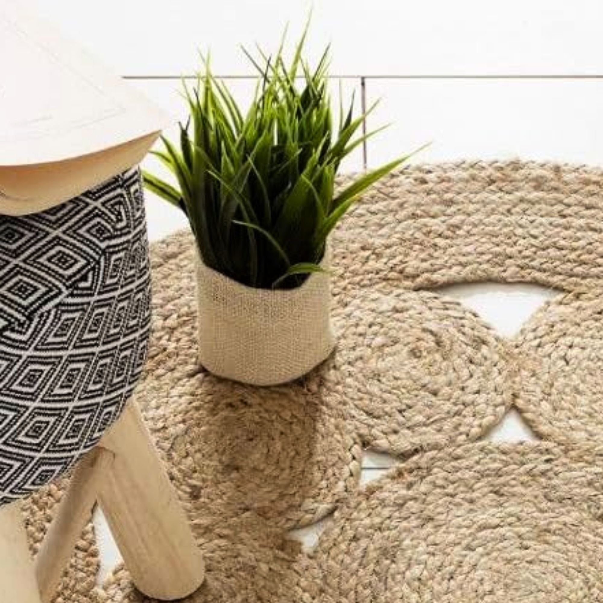 Alfombras de Yute, Algodón Reciclado