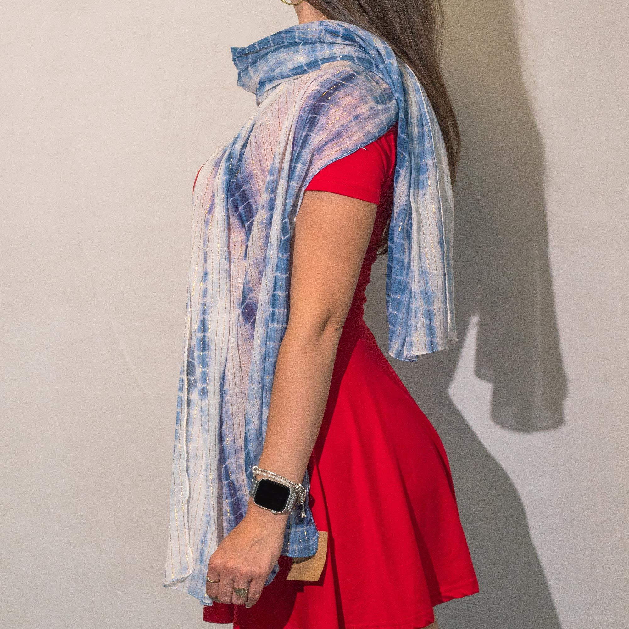 Bufanda - Colección Nómada Sari Mediterráneo