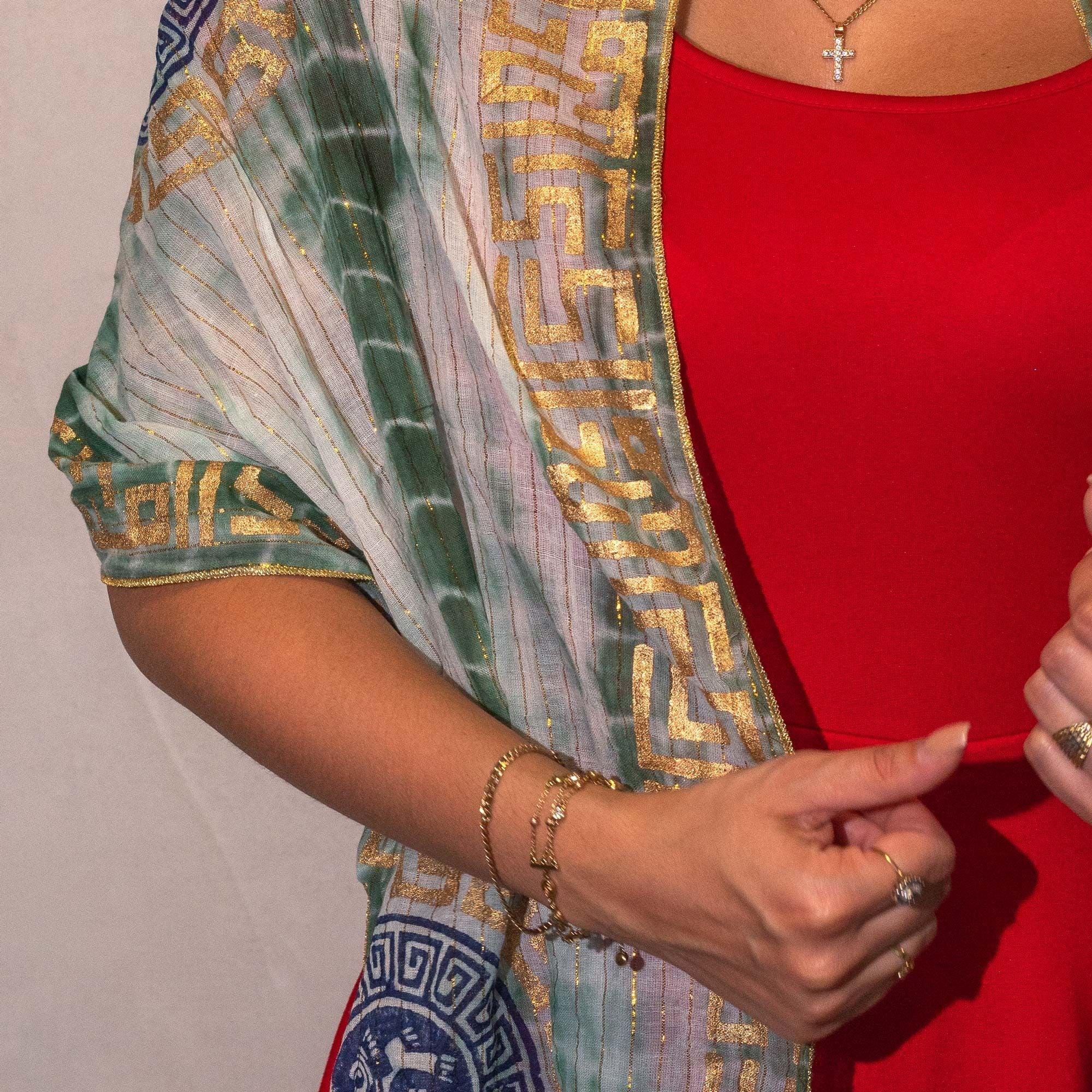 Pañuelo - Colección Nómada Sari Mediterráneo ( 5 modelos )